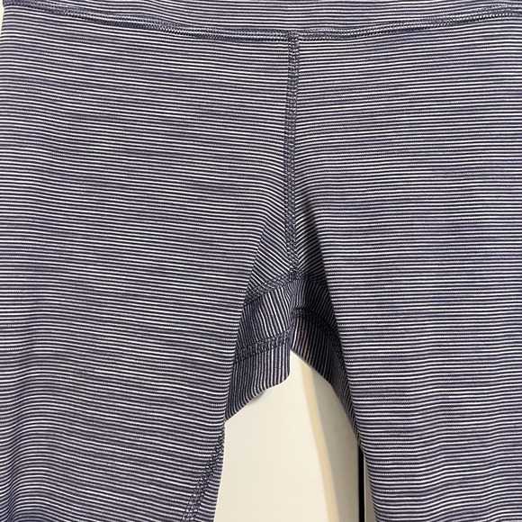 Lululemon Align Crop 21 Leggings Heathered Blue Grey Athletic Yoga Pants‎ - Picture 5 of 9